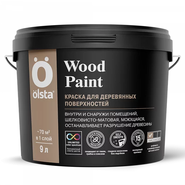Купить Olsta WOOD PAINT Краска для дерева